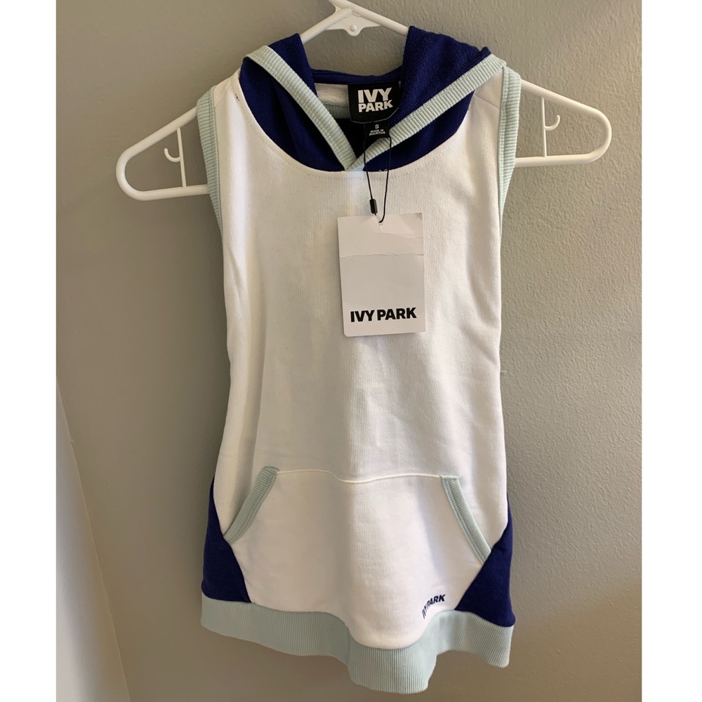 Ivy Park open back hoodie sweat top